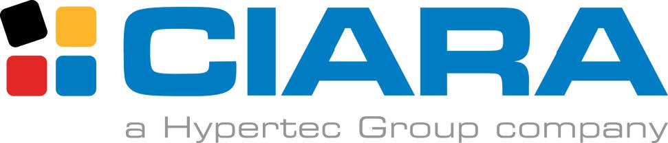 A blue and white logo of the martec group.