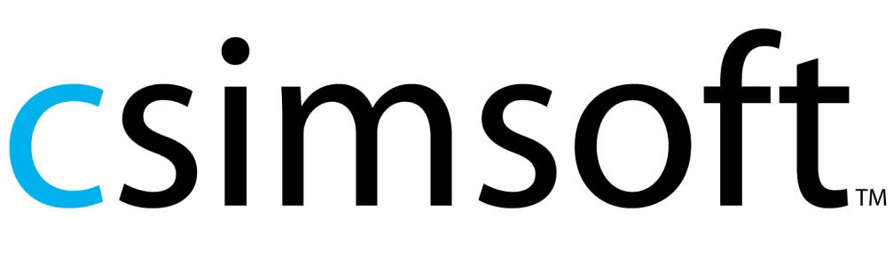 A black and white image of the logo for symsome.