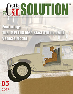 A cover of the issue of the vehicle collision solution magazine.