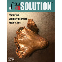 A magazine cover with an image of a piece of meat.